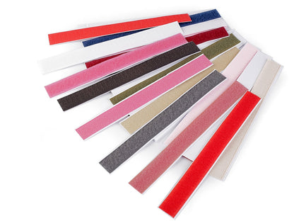 Bande Velcro, largeur 20 mm - 4paire
