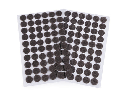 Cercle en Velcro auto-adhésifs, Ø 15 mm - 1carte