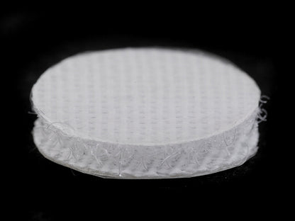 Cercle en Velcro auto-adhésifs, Ø 15 mm - 1carte