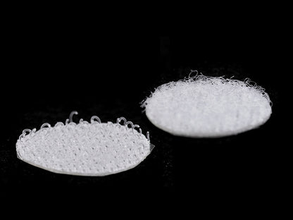 Cercle en Velcro auto-adhésifs, Ø 15 mm - 1carte