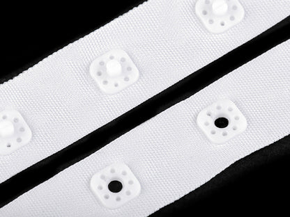 Bande à pression pour bodys, largeur 17 mm - 1m