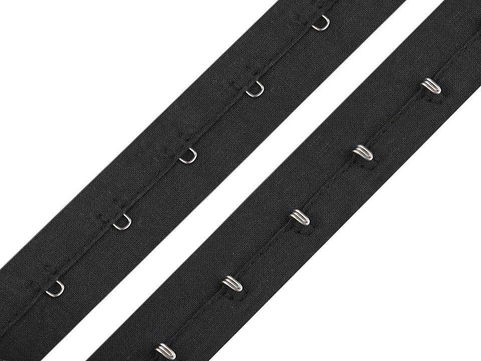 Ruban fermeture agrafe, largeur 25 mm