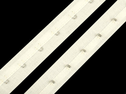 Ruban fermeture agrafe, largeur 25 mm