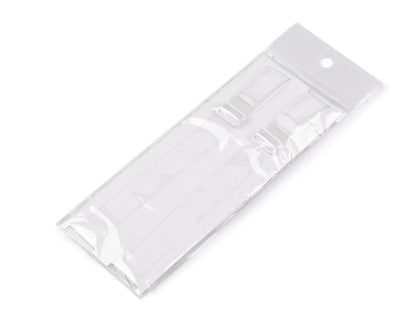 Bretelles de soutien-gorge transparentes, largeur 10 mm, 15 mm
