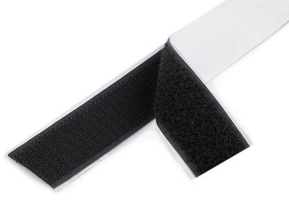 Bande Velcro auto-adhésifs, largeur 30 mm - 1m