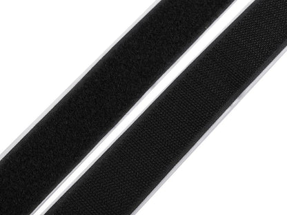 Bande Velcro auto-adhésifs, largeur 30 mm - 1m