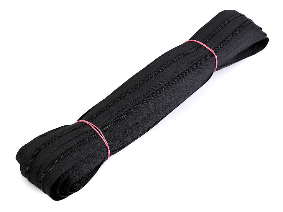 Fermeture Éclair continue en nylon, No 3, pour glissières de type BX - 25m