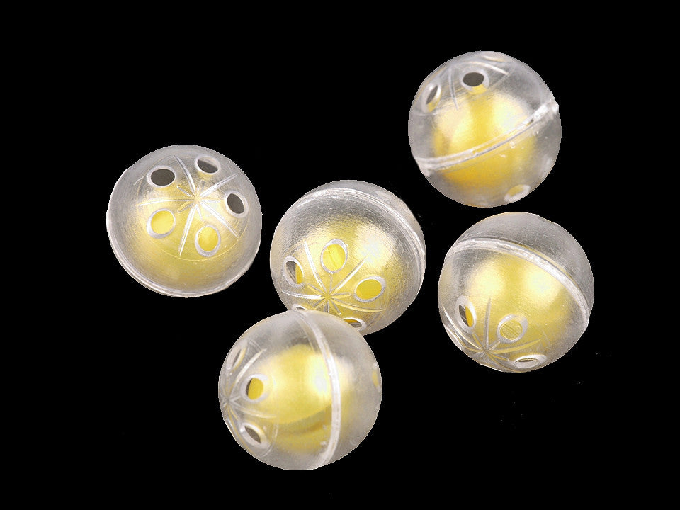 Boule de hochet, Ø 2,4 cm et 2,6 cm