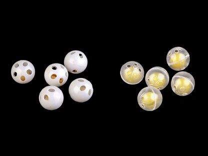 Boule de hochet, Ø 2,4 cm et 2,6 cm