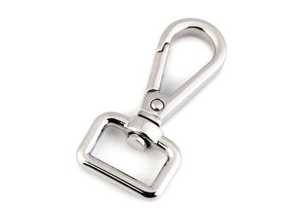 Mousqueton métallique pour sangle de 15 mm