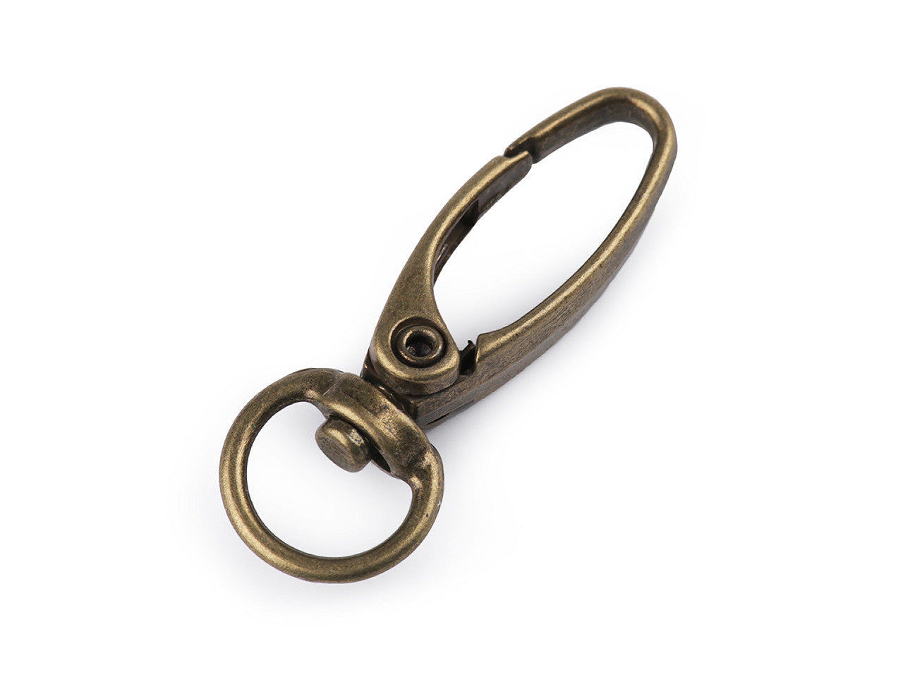 Mousqueton métallique pour sangle de 9 mm