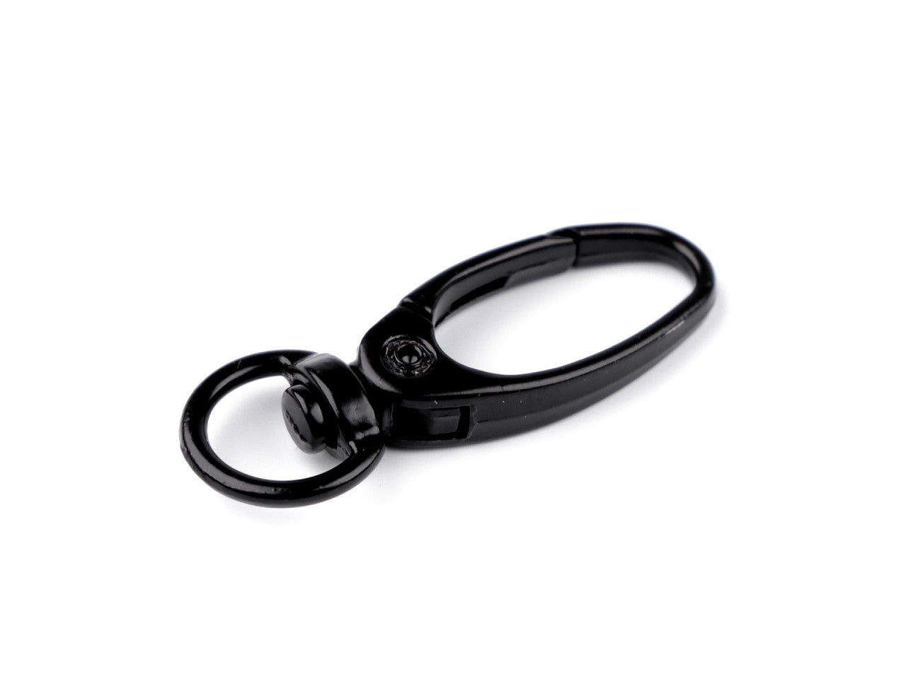 Mousqueton métallique pour sangle de 9 mm