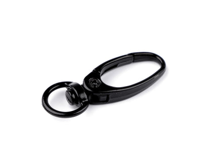 Mousqueton métallique pour sangle de 9 mm