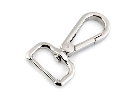 Mousqueton métallique pour sangle de 25 mm - 1pc
