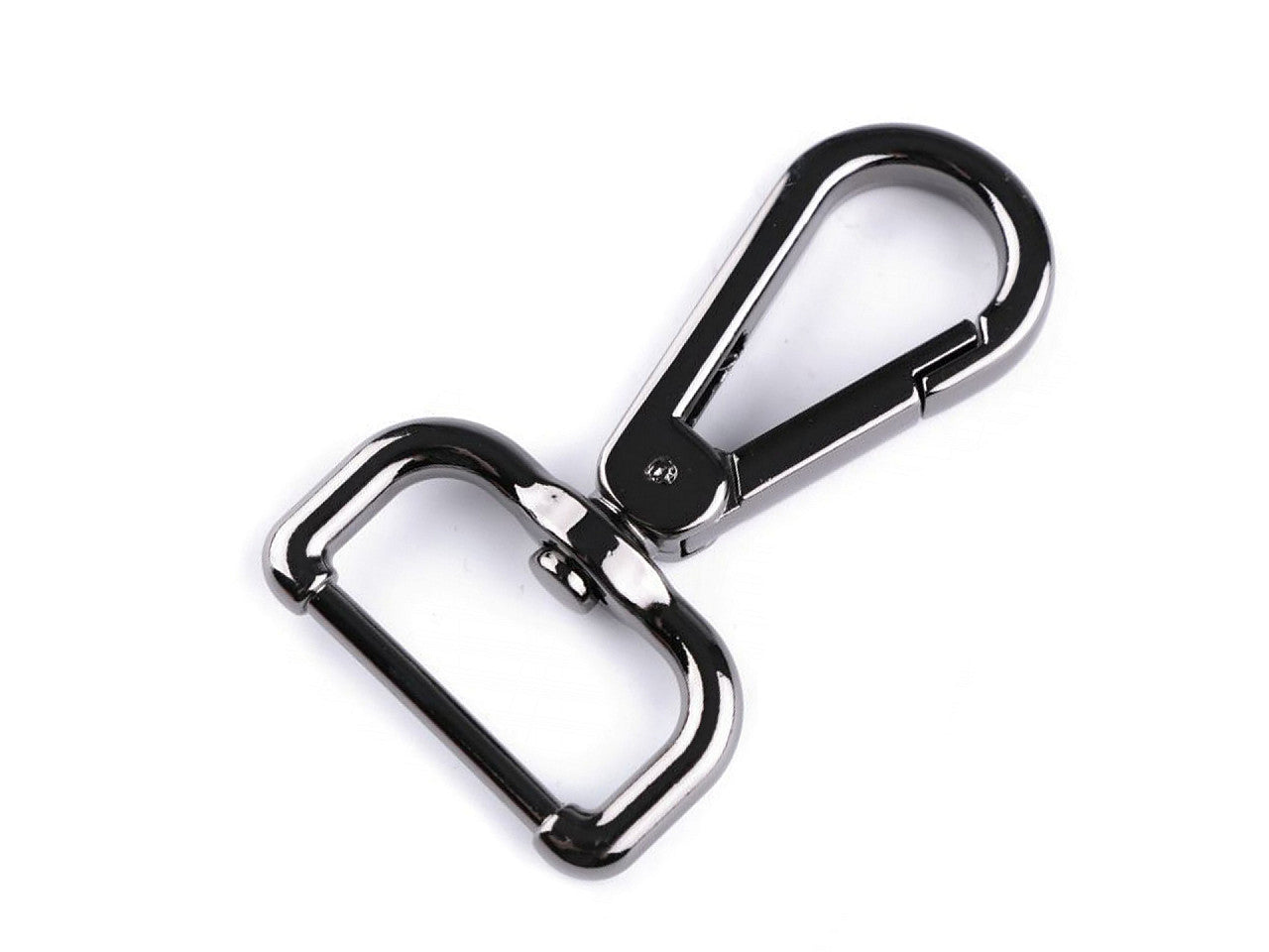 Mousqueton métallique pour sangle de 25 mm