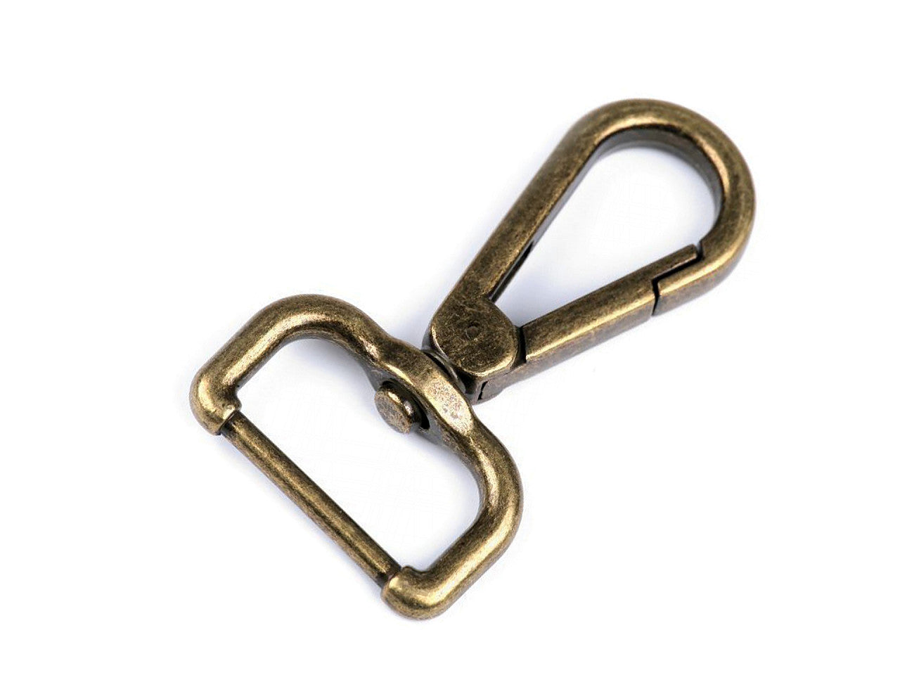 Mousqueton métallique pour sangle de 25 mm