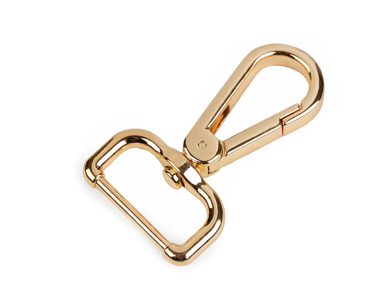 Mousqueton métallique pour sangle de 25 mm