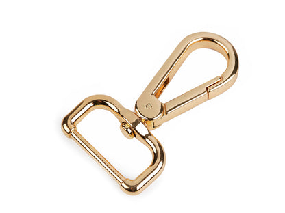 Mousqueton métallique pour sangle de 25 mm