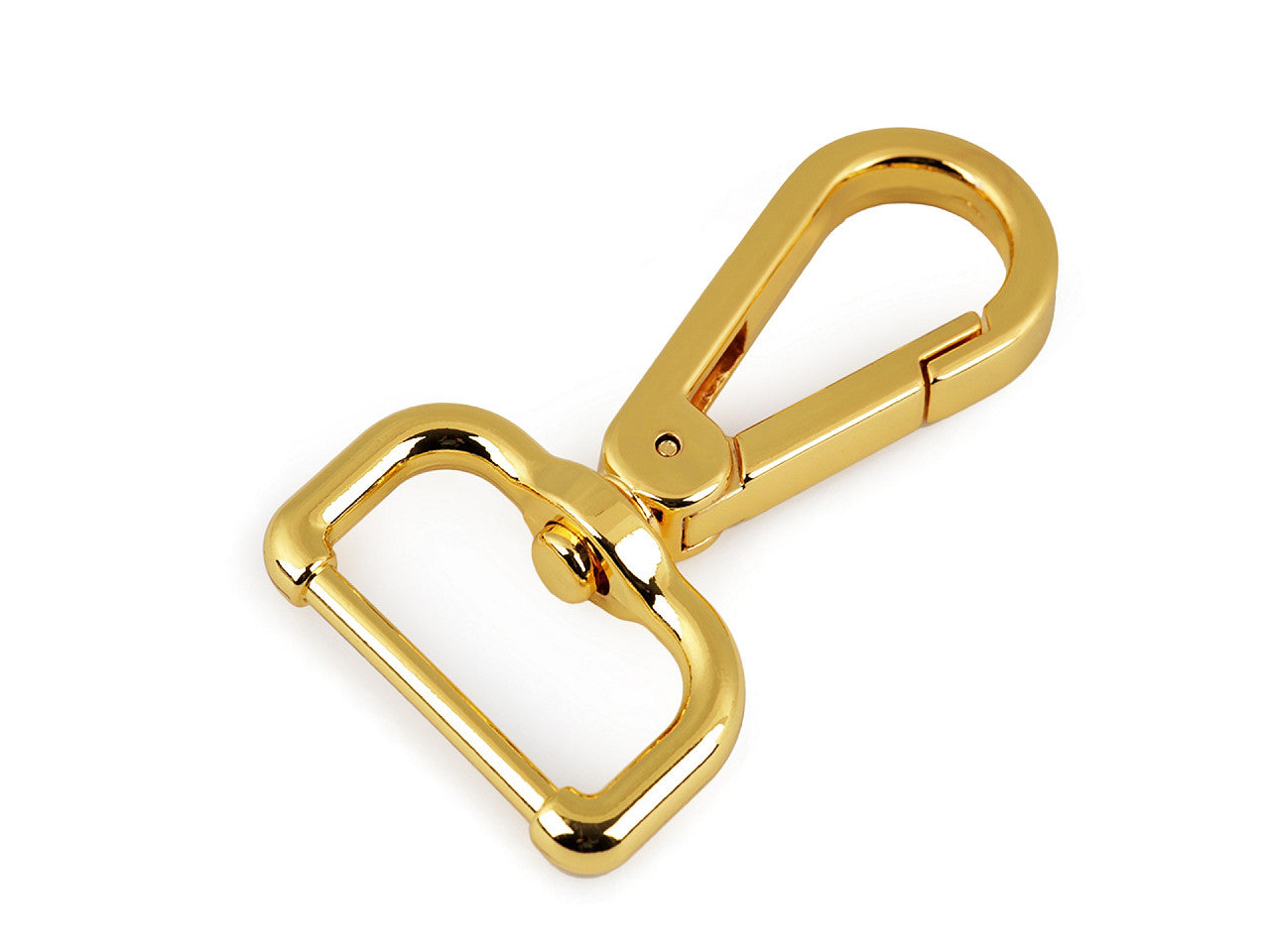 Mousqueton métallique pour sangle de 25 mm