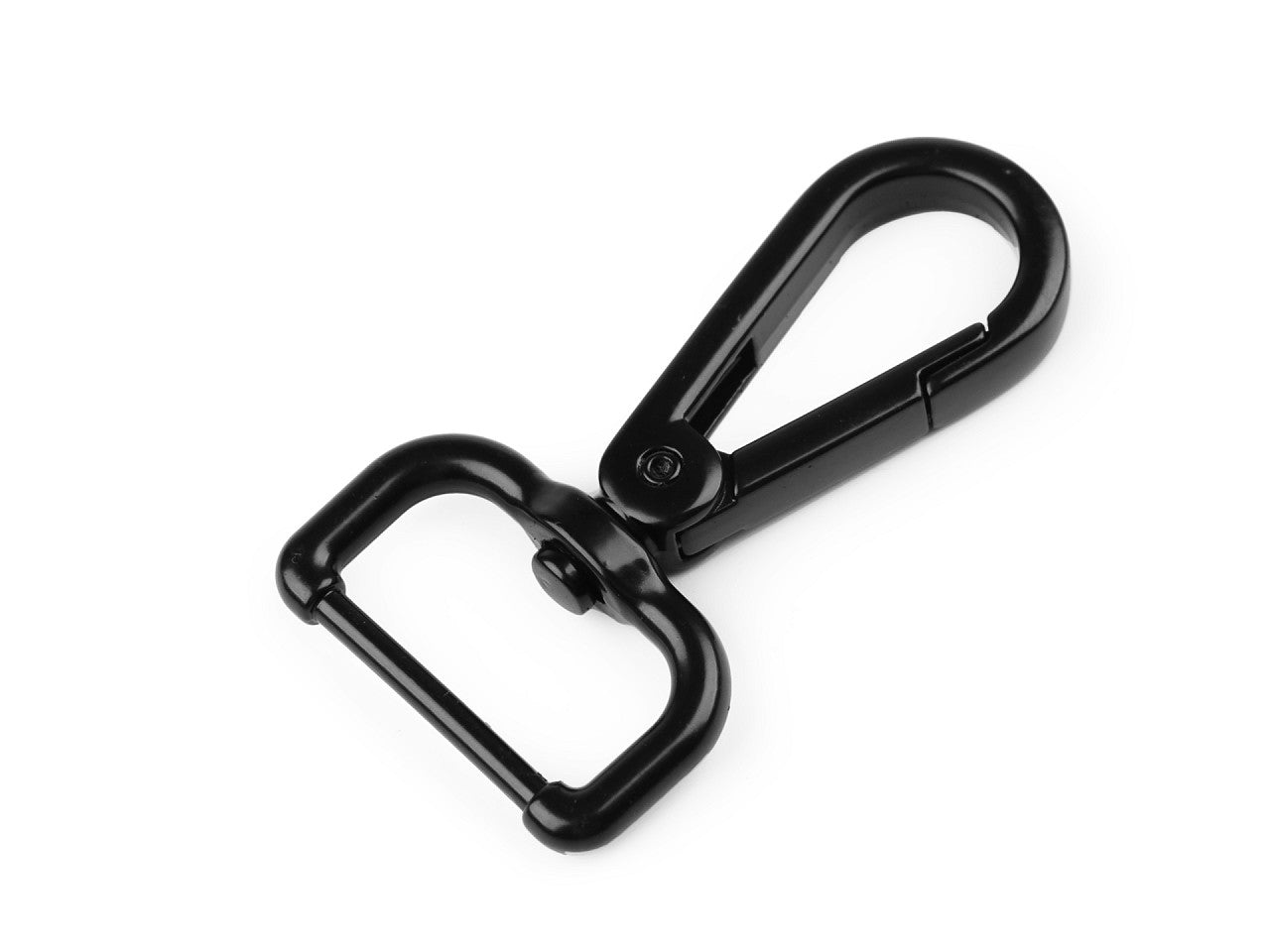 Mousqueton métallique pour sangle de 25 mm