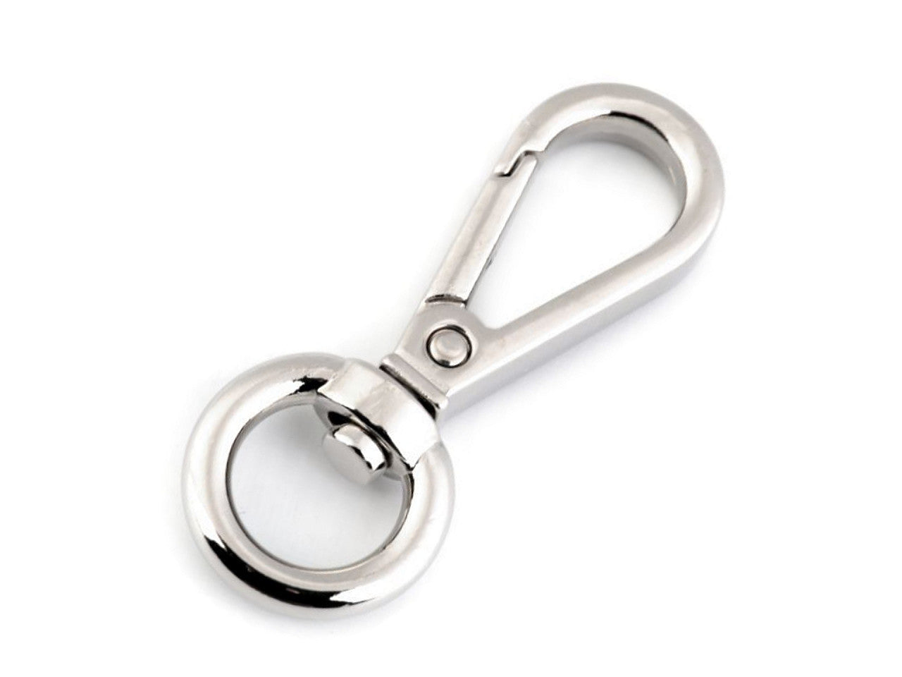 Mousqueton métallique pour sangle de 12 mm