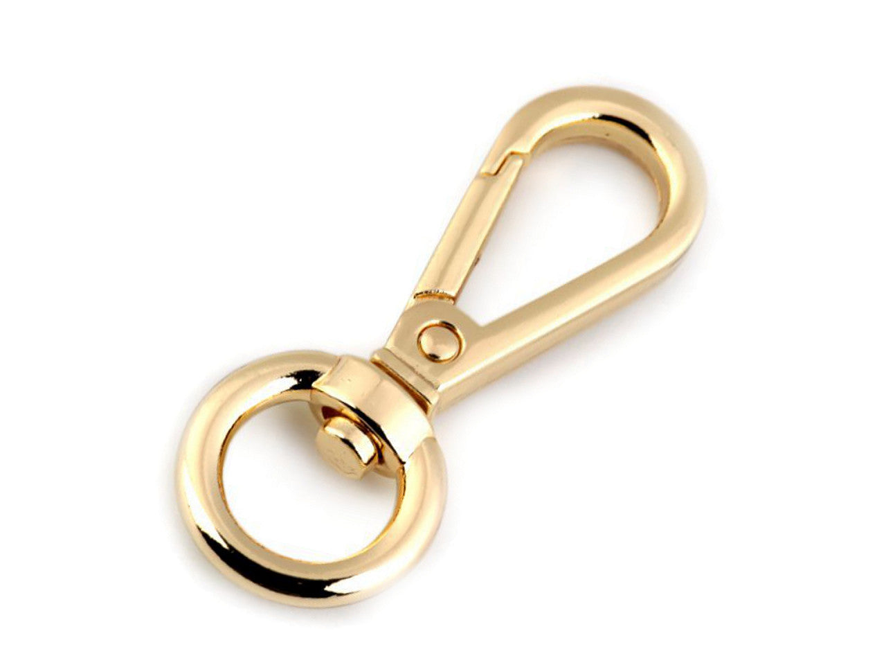 Mousqueton métallique pour sangle de 12 mm