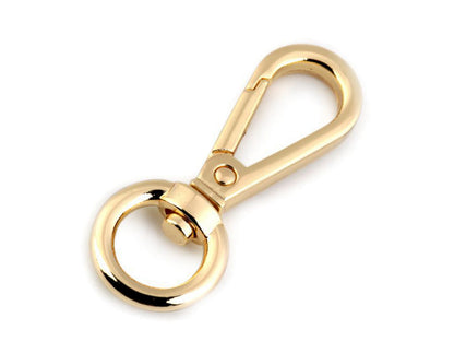 Mousqueton métallique pour sangle de 12 mm