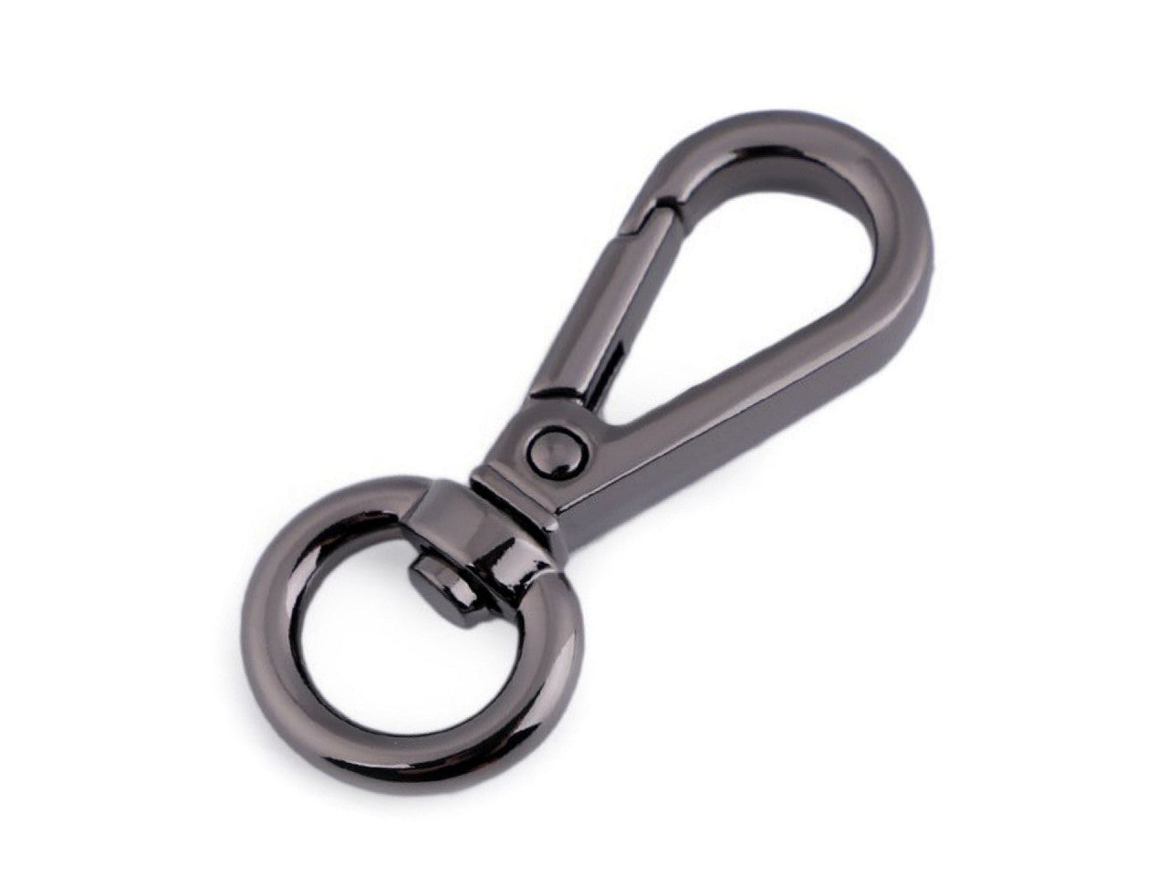Mousqueton métallique pour sangle de 12 mm