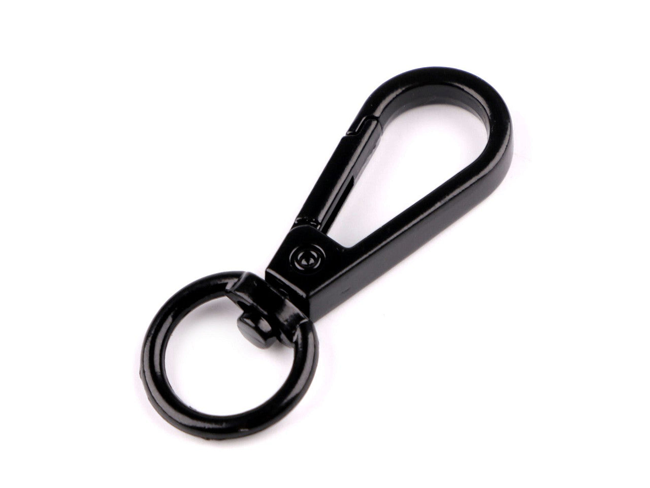 Mousqueton métallique pour sangle de 12 mm