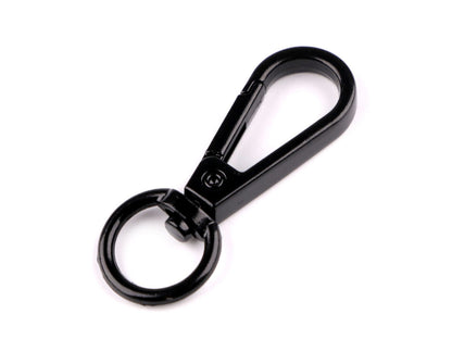 Mousqueton métallique pour sangle de 12 mm