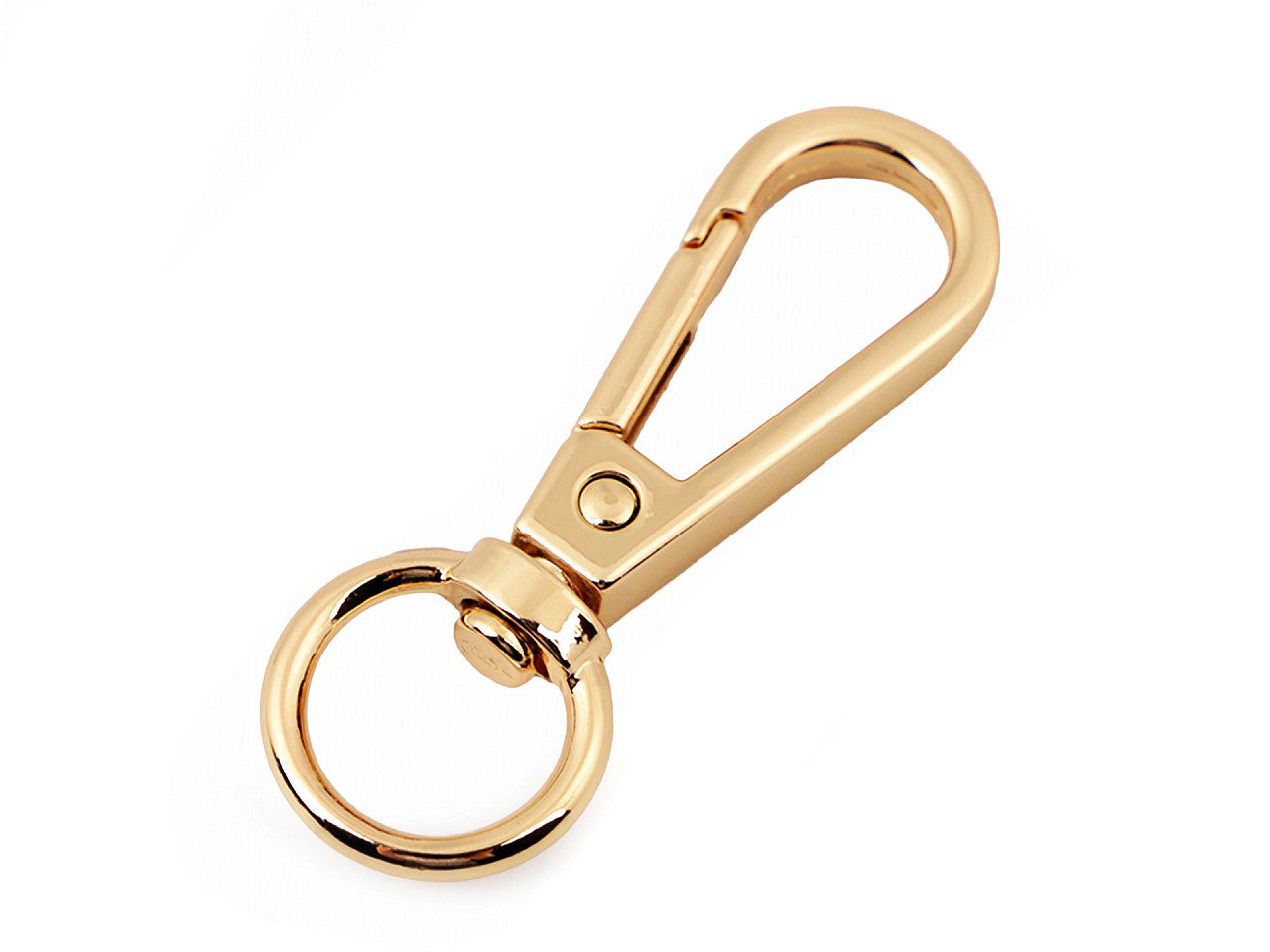 Mousqueton métallique pour sangle de 12 mm