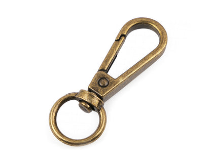 Mousqueton métallique pour sangle de 12 mm - 1pc