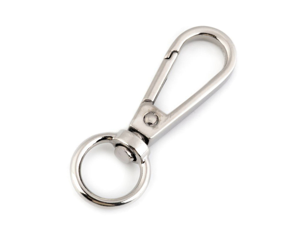 Mousqueton métallique pour sangle de 12 mm