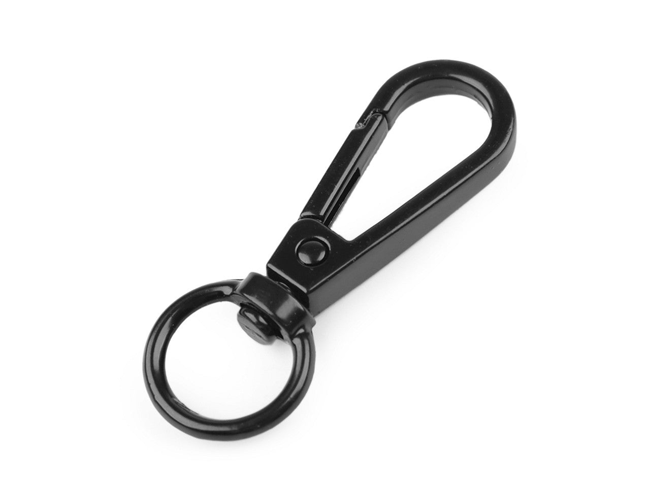 Mousqueton métallique pour sangle de 12 mm