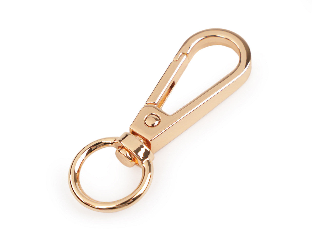 Mousqueton métallique pour sangle de 12 mm