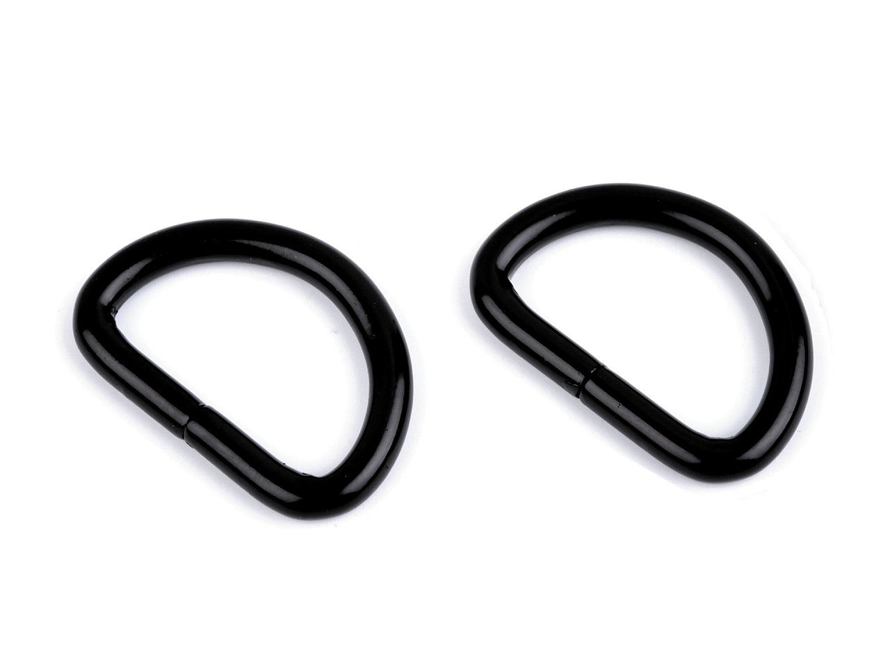 Anneau en D, largeur 25 mm - 10pc