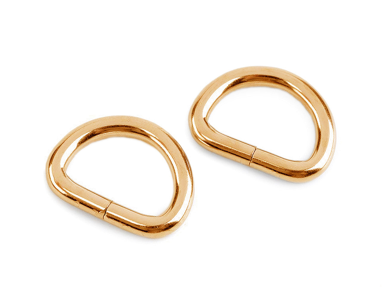 Anneau en D, largeur 20 mm - 10pc