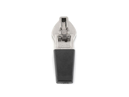 Glissière pour fermeture Éclair réfléchissante en nylon, n<sup>o</sup> 5, verrouillage automatique - 5pc