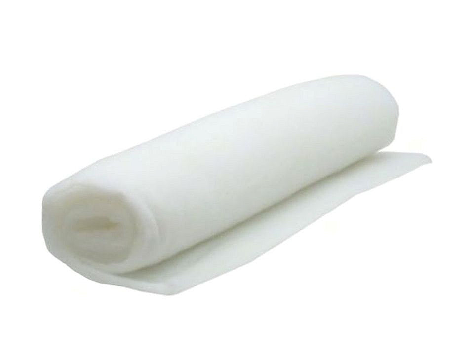 Ouate de polyester, 100 g/m², largeur 90 cm - 1m
