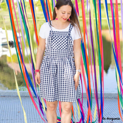 Patron couture de la robe et salopette short femme Camifolia