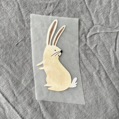 Hannahs Firlefanz - Photo thermocollante Bunny