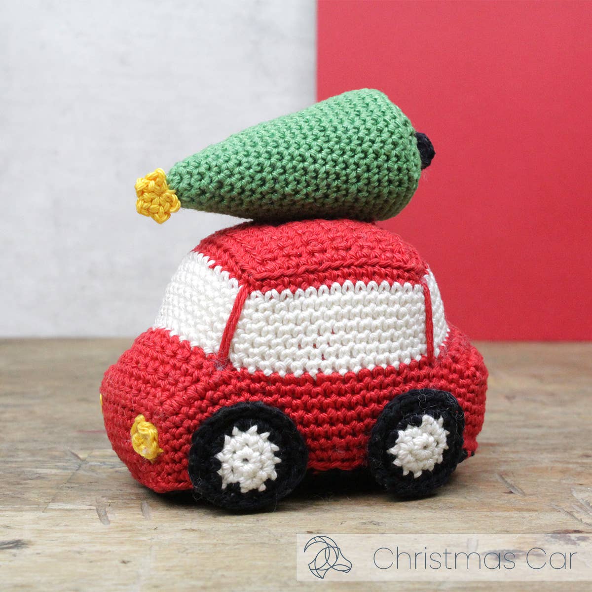 Hardicraft - Kit de crochet DIY - Voiture de Noël