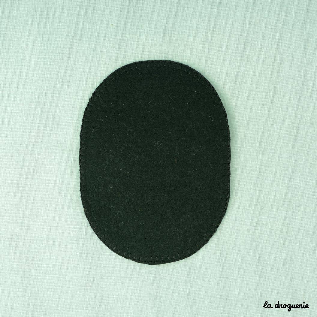 Coudes en feutre "Coudière avec surpiqûre" (la paire)