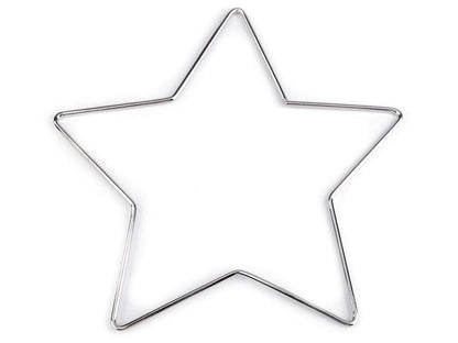 Étoile en métal pour attrape-rêves DIY, Ø 20 cm - 1pc