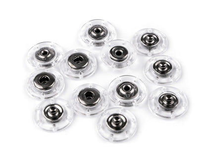 Bouton pression en plastique, Ø 18 ; 20 ; 25 mm - 6paire