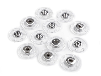 Bouton pression en plastique, Ø 18 ; 20 ; 25 mm - 6paire
