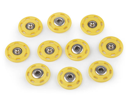 Bouton pression en plastique, Ø 25 mm - 5paire