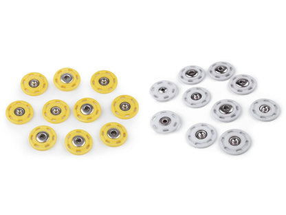 Bouton pression en plastique, Ø 25 mm - 5paire