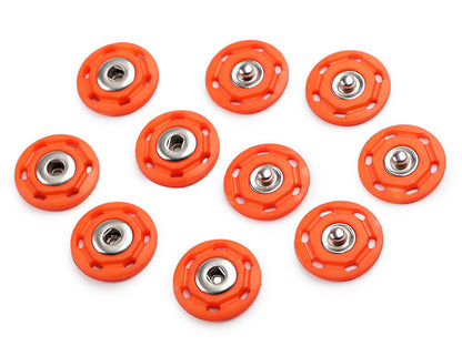 Bouton pression en plastique, Ø 25 mm - 5paire