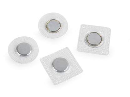 Boutons pression magnétiques avec caches, à coudre, Ø 15 mm - 1paire